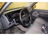 2000 Nissan Frontier XE Regular Cab Gray Interior