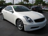 2005 Ivory Pearl Infiniti G 35 Coupe #49091215
