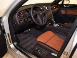 2012 Bentley Continental Flying Spur Series 51 Burnt Oak Interior