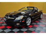 Majestic Black Metallic Mercedes-Benz SL in 2009