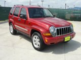 2007 Inferno Red Crystal Pearl Jeep Liberty Limited 4x4 #49135843