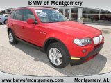 2008 Crimson Red BMW X3 3.0si #49135879