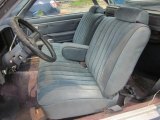 1983 Chevrolet El Camino Conquista Blue Interior