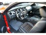 2012 Ford Mustang V6 Mustang Club of America Edition Coupe Charcoal Black Interior
