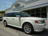 White Suede Clearcoat Ford Flex in 2009