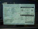 2011 Volkswagen Jetta SE Sedan Window Sticker