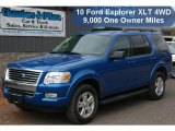2010 Blue Flame Metallic Ford Explorer XLT 4x4 #49135790