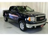 2007 Deep Blue Metallic GMC Sierra 1500 SLE Extended Cab 4x4 #49135795