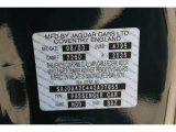 2004 XK Color Code for British Racing Green - Color Code: HGD