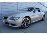 2008 Mineral Silver Metallic BMW 6 Series 650i Coupe #49135597