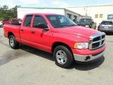 2005 Flame Red Dodge Ram 1500 ST Quad Cab #49195225