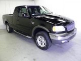 2002 Black Ford F150 XLT SuperCab 4x4 #49195381