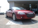 2006 Inferno Red Crystal Pearl Chrysler Sebring Touring Convertible #49195403