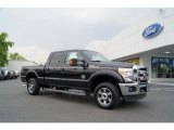 2011 Tuxedo Black Metallic Ford F250 Super Duty Lariat Crew Cab 4x4 #49195109