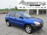 2008 Smart Blue Metallic Kia Sportage LX #49244991