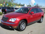 2007 Inferno Red Crystal Pearl Chrysler Pacifica Touring AWD #49195605