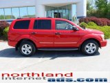 Flame Red Dodge Durango in 2006