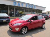2011 Red Candy Metallic Ford Fiesta SES Hatchback #49244707