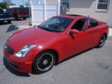 2003 Laser Red Infiniti G 35 Coupe #49245056