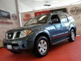 2005 Silverton Blue Pearl Nissan Pathfinder LE 4x4 #49245235