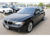 2008 Black Sapphire Metallic BMW 7 Series 750Li Sedan #49244787