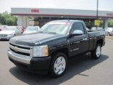 2008 Black Chevrolet Silverado 1500 Work Truck Regular Cab #49244932