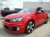 Tornado Red Volkswagen GTI in 2011