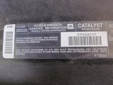 2002 Chevrolet Corvette Z06 Info Tag