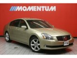 2004 Champagne Mist Metallic Nissan Maxima 3.5 SE #49300274