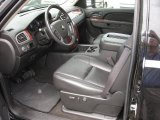 2010 Chevrolet Silverado 3500HD LTZ Crew Cab Dually Ebony Interior