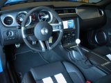 2012 Ford Mustang Shelby GT500 SVT Performance Package Coupe Charcoal Black/White Interior