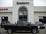 2010 Brilliant Black Crystal Pearl Dodge Ram 1500 Big Horn Quad Cab 4x4 #49299925