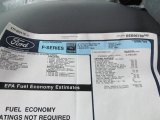 2011 Ford F550 Super Duty XL Regular Cab 4x4 Dump Truck Window Sticker
