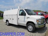 2011 Oxford White Ford E Series Cutaway E350 Commercial Utility Truck #49299749