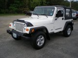 2000 Stone White Jeep Wrangler SE 4x4 #49299760