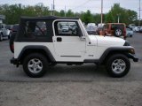 2000 Jeep Wrangler Stone White