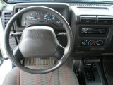 2000 Jeep Wrangler SE 4x4 Agate Interior