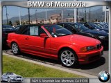 2000 Bright Red BMW 3 Series 323i Convertible #49300114