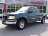1998 Pacific Green Metallic Ford F150 XLT SuperCab #49300145