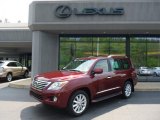 2008 Noble Spinel Red Mica Lexus LX 570 #49300358