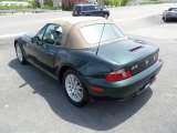 2002 BMW Z3 Oxford Green Metallic