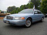 2001 Light Blue Metallic Ford Crown Victoria  #49300398
