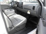 2011 GMC Sierra 3500HD Work Truck Crew Cab Utility Truck Dark Titanium Interior