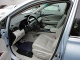 2010 Lexus RX 350 AWD Light Gray/Espresso Birds-Eye Maple Interior