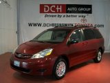 2008 Salsa Red Pearl Toyota Sienna LE AWD #49300602