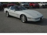 1989 White Chevrolet Corvette Coupe #49300420