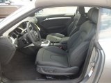 2011 Audi A5 2.0T quattro Convertible Black Interior