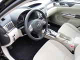 2010 Subaru Impreza 2.5i Wagon Ivory Interior