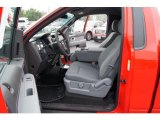 2011 Ford F150 XLT Regular Cab Steel Gray Interior