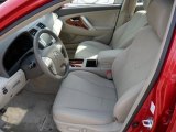 2010 Toyota Camry XLE V6 Bisque Interior